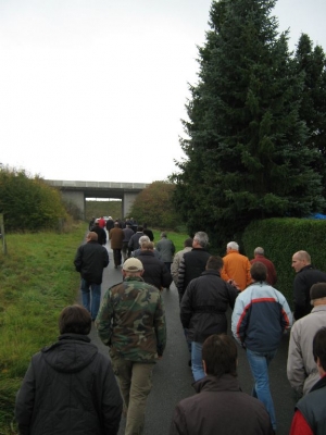 25. Oktober 2008 - Schützenausmarsch zum Bauerkamp_21